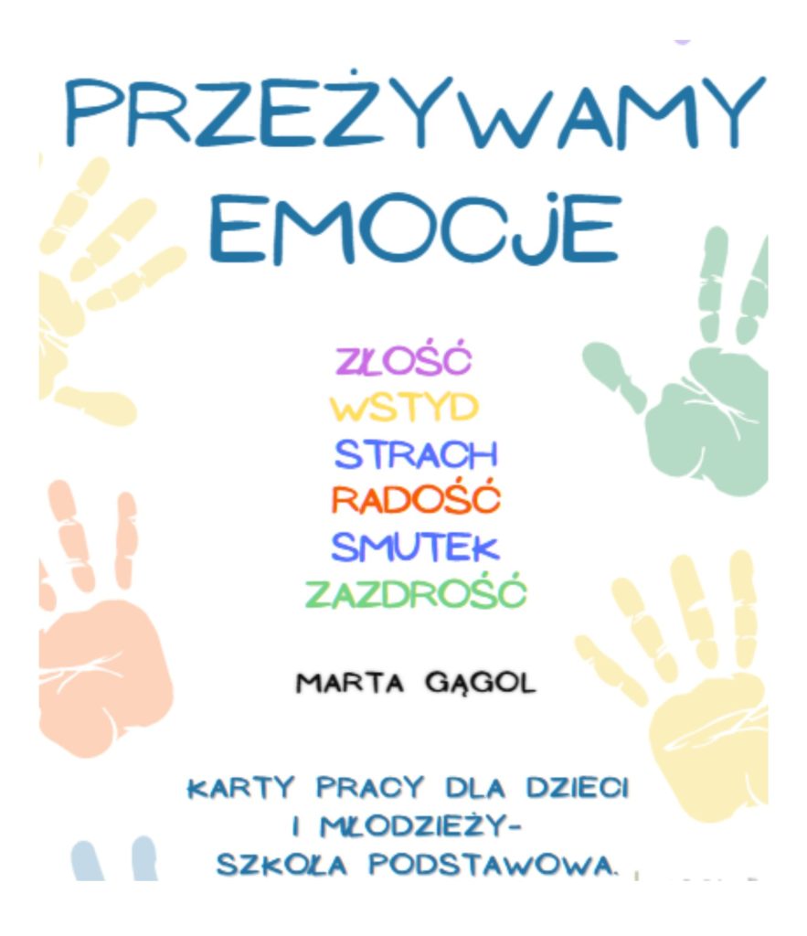 Przeżywamy emocje - pakiet kart pracy szkoła podstawowa - produkt cyfrowy.