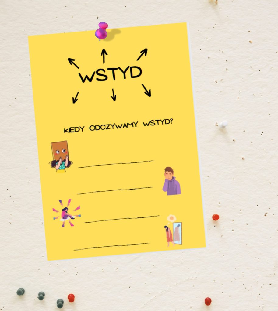 Przeżywamy wstyd – pakiet kart pracy – szkoła podstawowa - produkt cyfrowy.