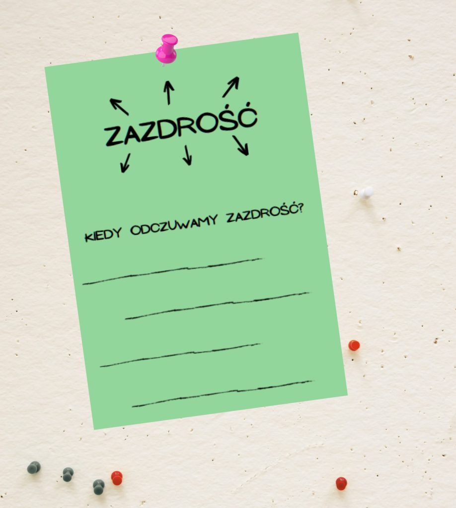 Przeżywamy zazdrość – pakiet kart pracy – szkoła podstawowa - produkt cyfrowy.