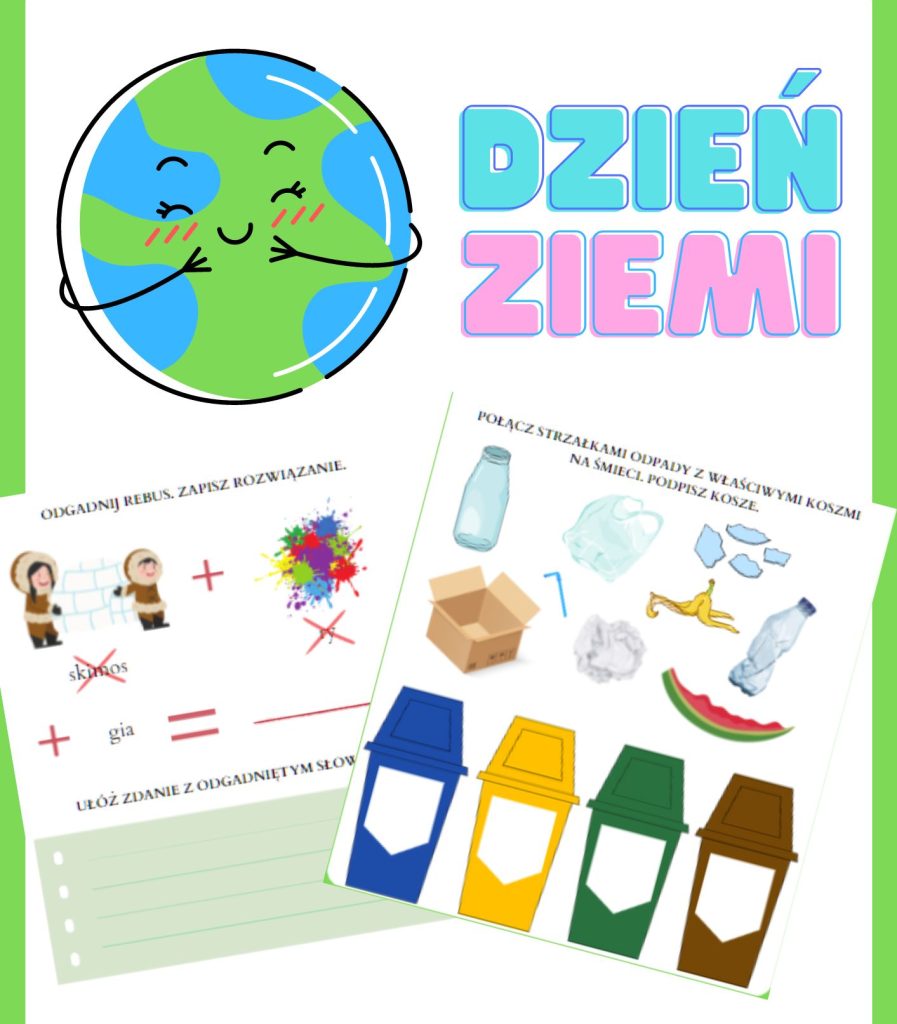 Dzień Ziemi - pakiet kart pracy.