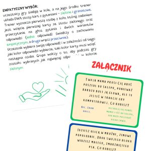 EMPATYCZNY WYBÓR - gra na zajęcia TUS/rewalidację - produkt cyfrowy - obrazek 2