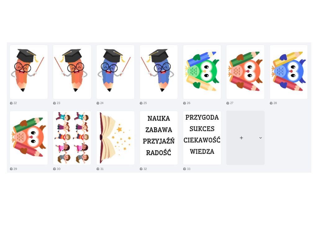 Gazetka powitalna - klasy 1-3 + dekoracje i pakiet na początek roku szkolnego - produkt cyfrowy