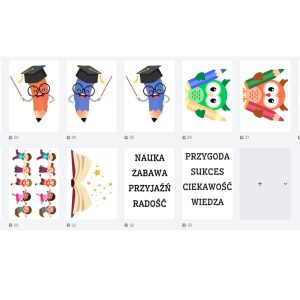 Gazetka powitalna - klasy 1-3 + dekoracje i pakiet na początek roku szkolnego - produkt cyfrowy - obrazek 3