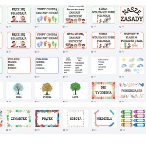 Gazetka powitalna - klasy 1-3 + dekoracje i pakiet na początek roku szkolnego - produkt cyfrowy - obrazek 5